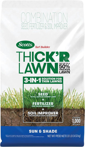 Scotts turf builder thick - turf, thick'r
